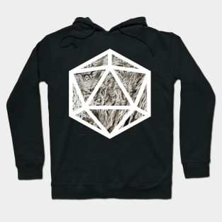 D20 Decal Badge - Chaotic's Heart Hoodie